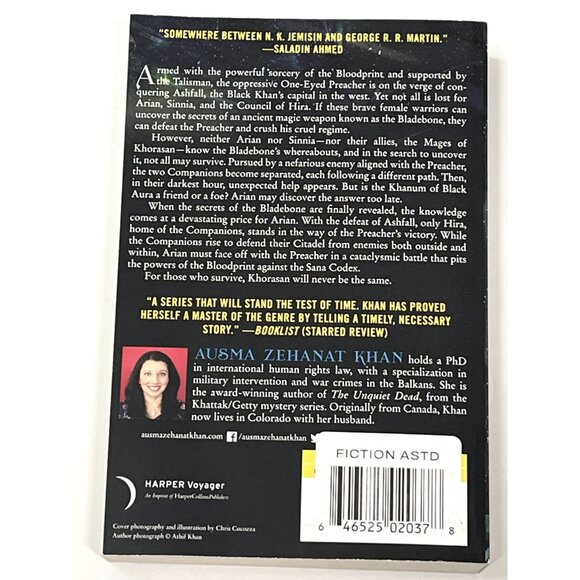 The Bladebone Book Four Khorasan Archives Ausma Zehanat Khan Book Fantasy Magic - Picture 5 of 5